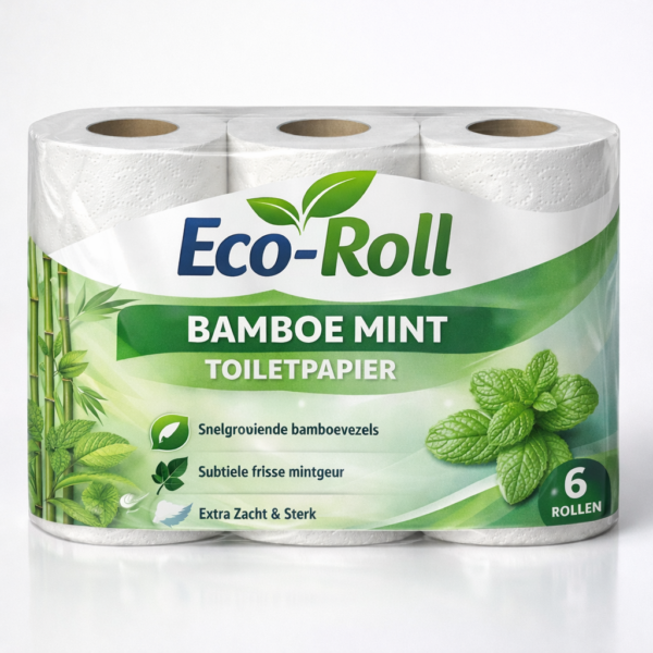 Eco-Roll Bamboe Mint Toiletpapier